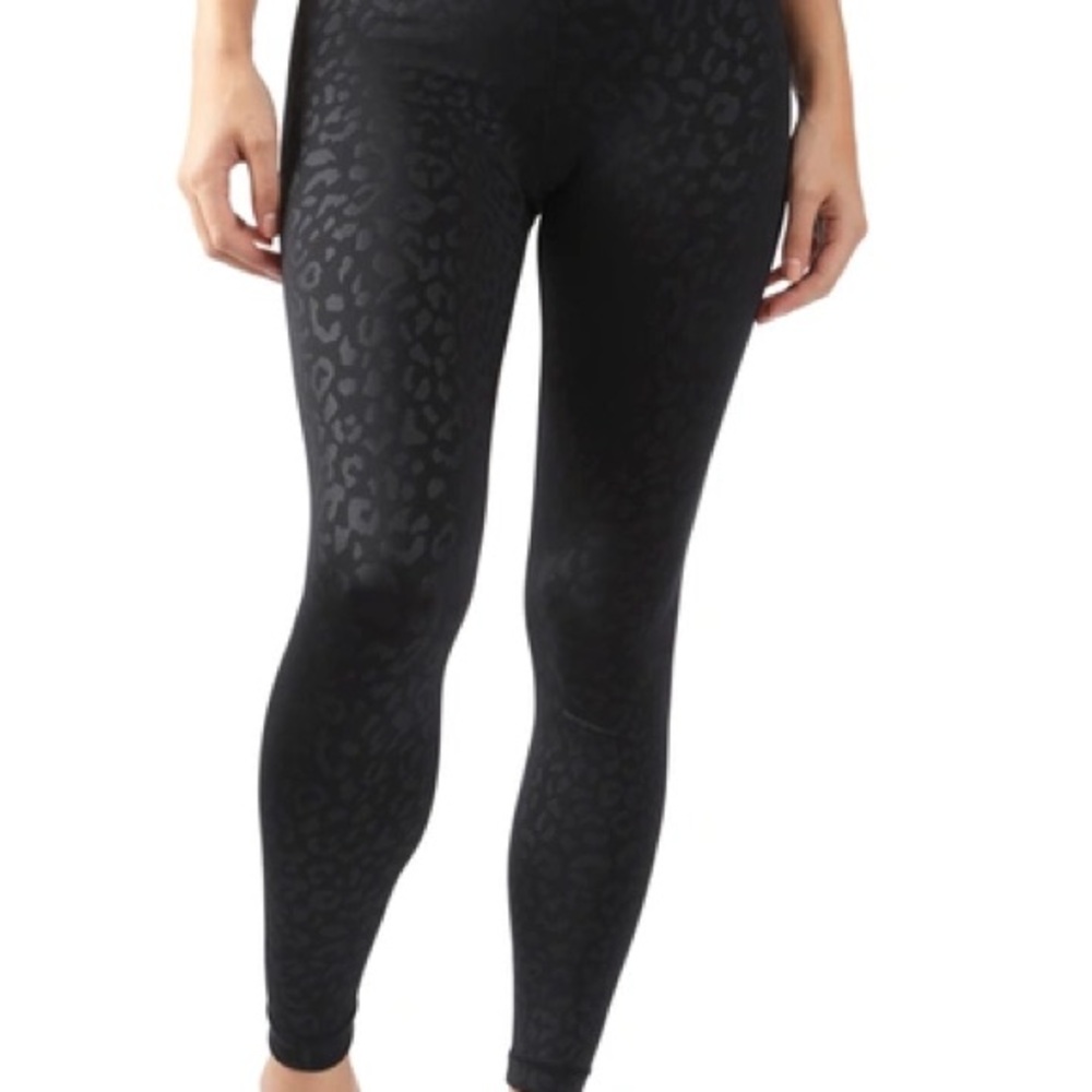 90 Degree By Reflex Black Leopard Leggings